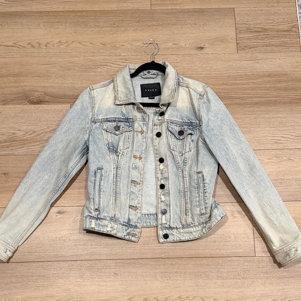 Blank NYC Light Blue Denim Jacket